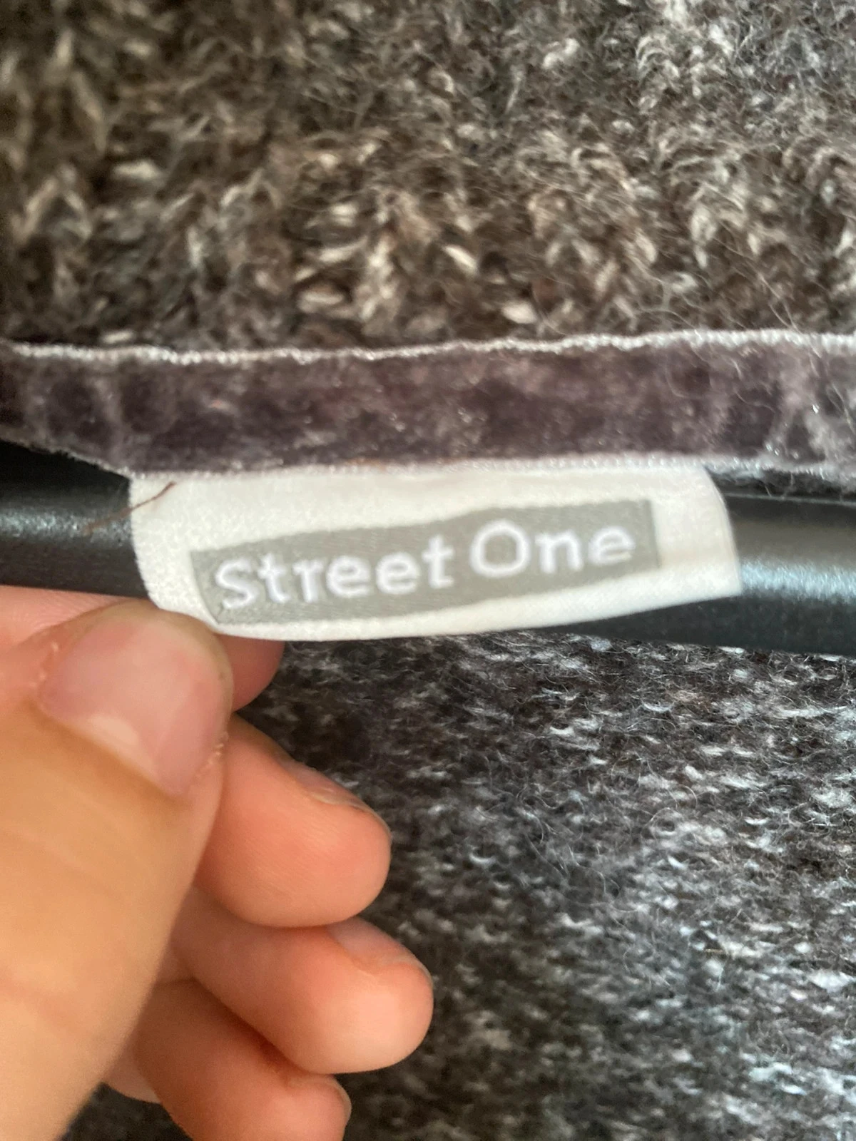 Pull gris – photo 3